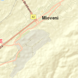 Oraș Mioveni Street Map