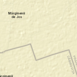 Mărginenii de Jos Street Map