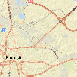 Ploieşti Street Map