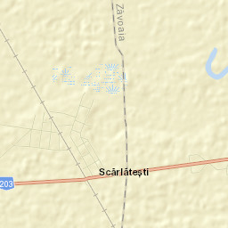 Comuna Cireşu Street Map