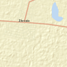 Zăvoaia Street Map