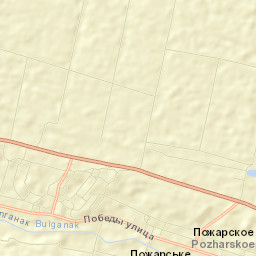 Pozharskoye Street Map