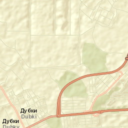 Dubki Street Map
