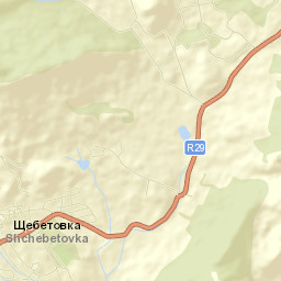 Shchebetovka Street Map