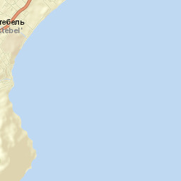 Koktebel Street Map