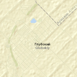 Glubokiy Street Map