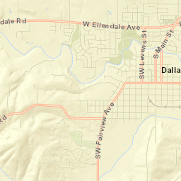 2412 Southwest Oakwood Drive, Dallas, OR Street Map