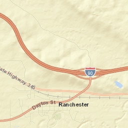 US-14 Ranchester WY 82839 America Street Map