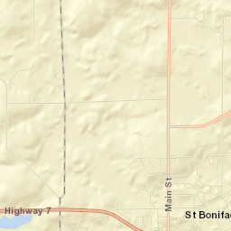 Saint Bonifacius Street Map
