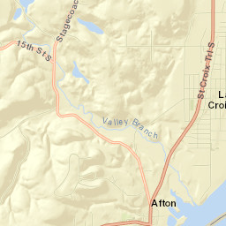Afton Street Map