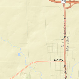 Colby Street Map