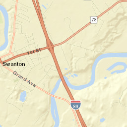 Swanton Street Map