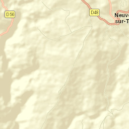 Neuvéglise Street Map