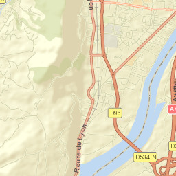 Guilherand-Granges Street Map