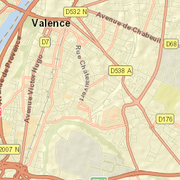 Valence Street Map