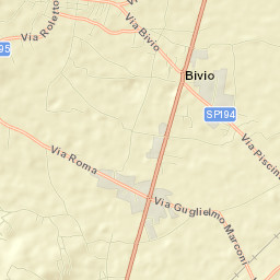 Frossasco Street Map