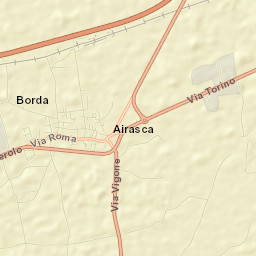 Airasca Street Map