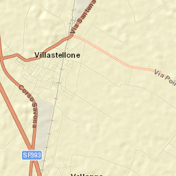 Villastellone Street Map