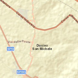 Dusino Street Map