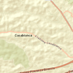 Provincia di Asti Street Map
