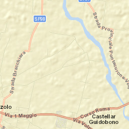 Castellar Guidobono Street Map