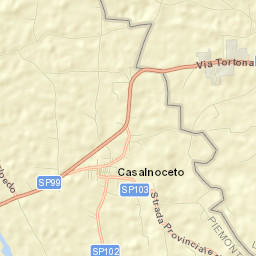 Casalnoceto Street Map