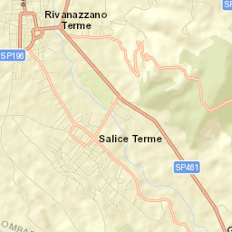 Salice Terme Street Map