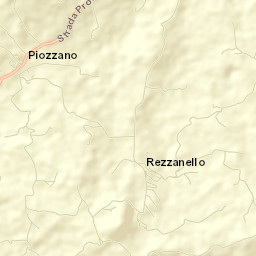 Piozzano Street Map