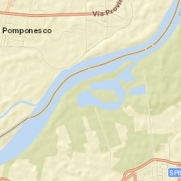 Pomponesco Street Map