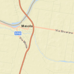 Mesola Street Map
