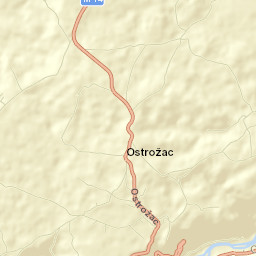 Ostrožac Street Map