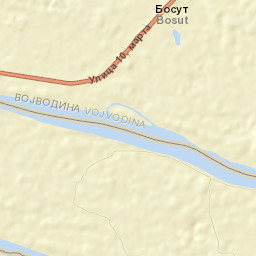 Bosut Street Map