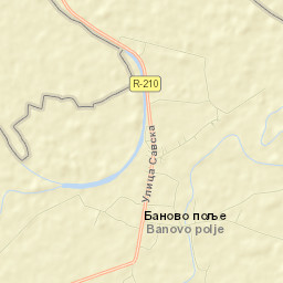 Banovo Polje Street Map