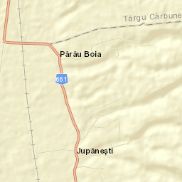 Comuna Jupâneşti Street Map