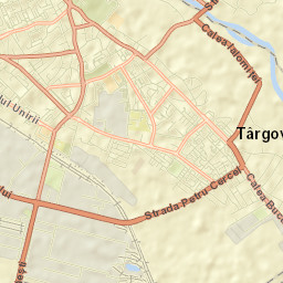 Târgovişte Street Map