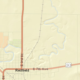 Redfield Street Map