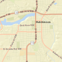 Main Street North, Hutchinson, MN 55350 Street Map