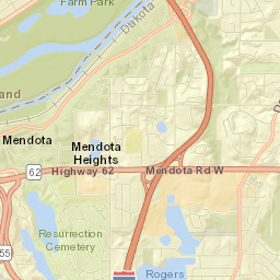 Mendota Heights Street Map