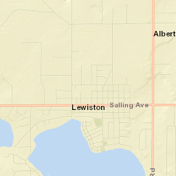 Lewiston Street Map