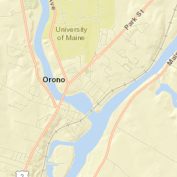 Orono Street Map