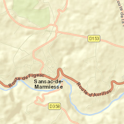 Sansac-de-Marmiesse Street Map