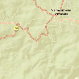 Vernoux-en-Vivarais Street Map
