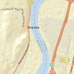 Portes-lès-Valence Street Map