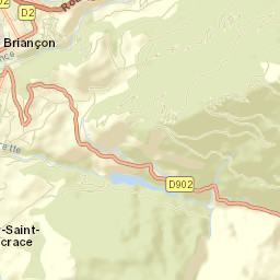 Briançon Street Map