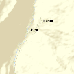 Prali Street Map