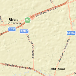 Buriasco Street Map