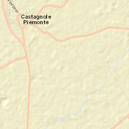 Castagnole Piemonte Street Map