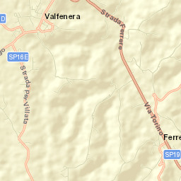 Ferrere Street Map