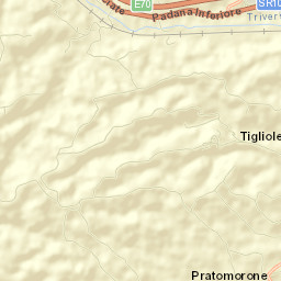 Tigliole Street Map