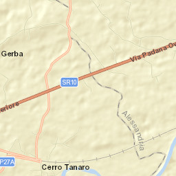 Cerro Tanaro Street Map